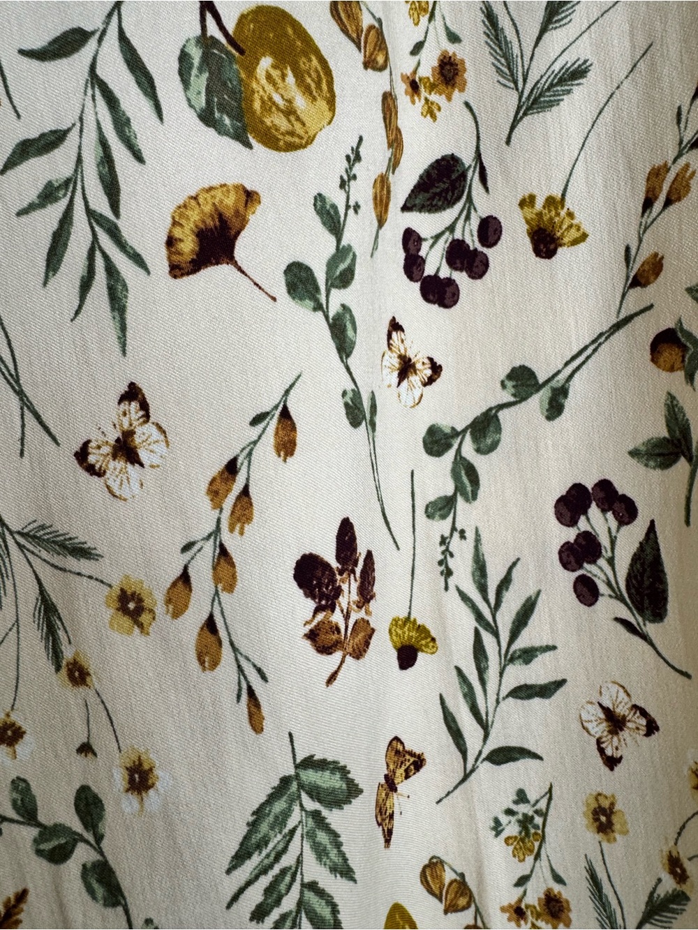 Jules & Leopold Fall Print Crop Pants - Picture 2 of 7
